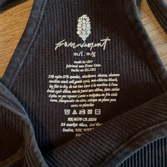 Free People Movement Happiness Runs Deep Crop Tank M/L - Picture 7 of 12